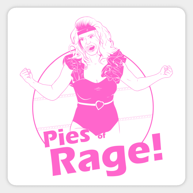 Pies of Rage! Sticker by DrMadness